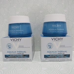 VICHY💥AQUALIA THERMAL REHYDRATING WATER GEL 1.69 OZ  EXP: 04/25 - LOT OF 2💥